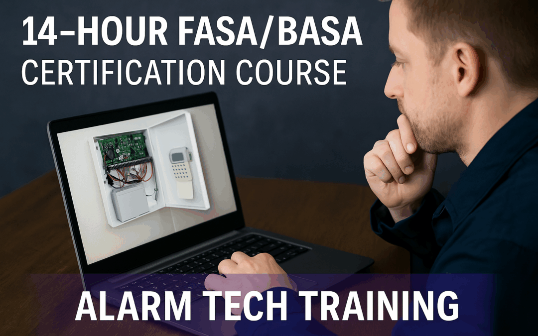 14-Hour FASA/BASA Certification Course | Florida Alarm Tech Training